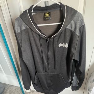 Batman Hoodie Zip Up! Size L